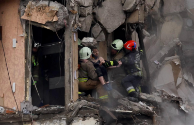 اوکراینی ها در ویرانی کامل به سر می‌برند/ عکس