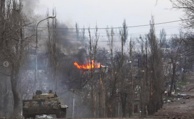 اوکراینی ها در ویرانی کامل به سر می‌برند/ عکس