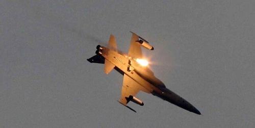 سقوط مرگبار جنگنده اف-۱۶ ترکیه / فیلم