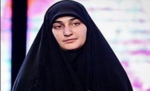  واکنش زینب سلیمانی به آتش‌زدن پرچم ایران 