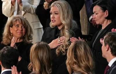 حاشیه‌هایی از نطق سالانه‌ ترامپ در کنگره / عکس