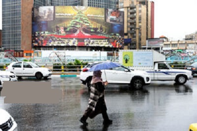 هشدار زرد هواشناسی؛ بارش رگباری و وزش باد شدید در استان تهران