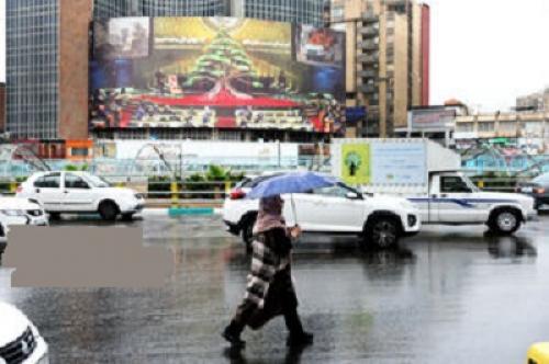 هشدار زرد هواشناسی؛ بارش رگباری و وزش باد شدید در استان تهران