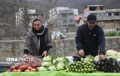 بازارمحلی زیراب سوادکوه