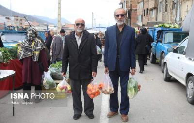 بازارمحلی زیراب سوادکوه