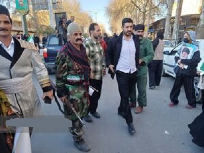 عشایر لرستان با اسلحه به میدان آمدند