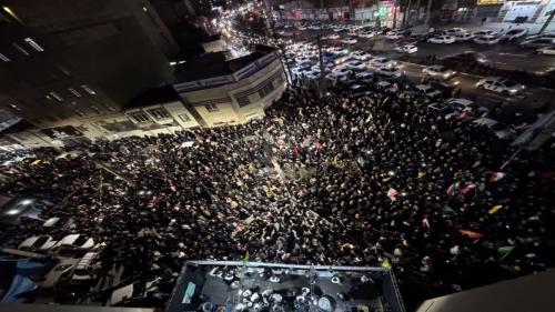 محمدشهر در سوگ شهادت رهبر معظم انقلاب 