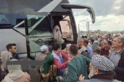 ۳۵۰۰ حاجی ایرانی از شلمچه به کشور بازگشتند