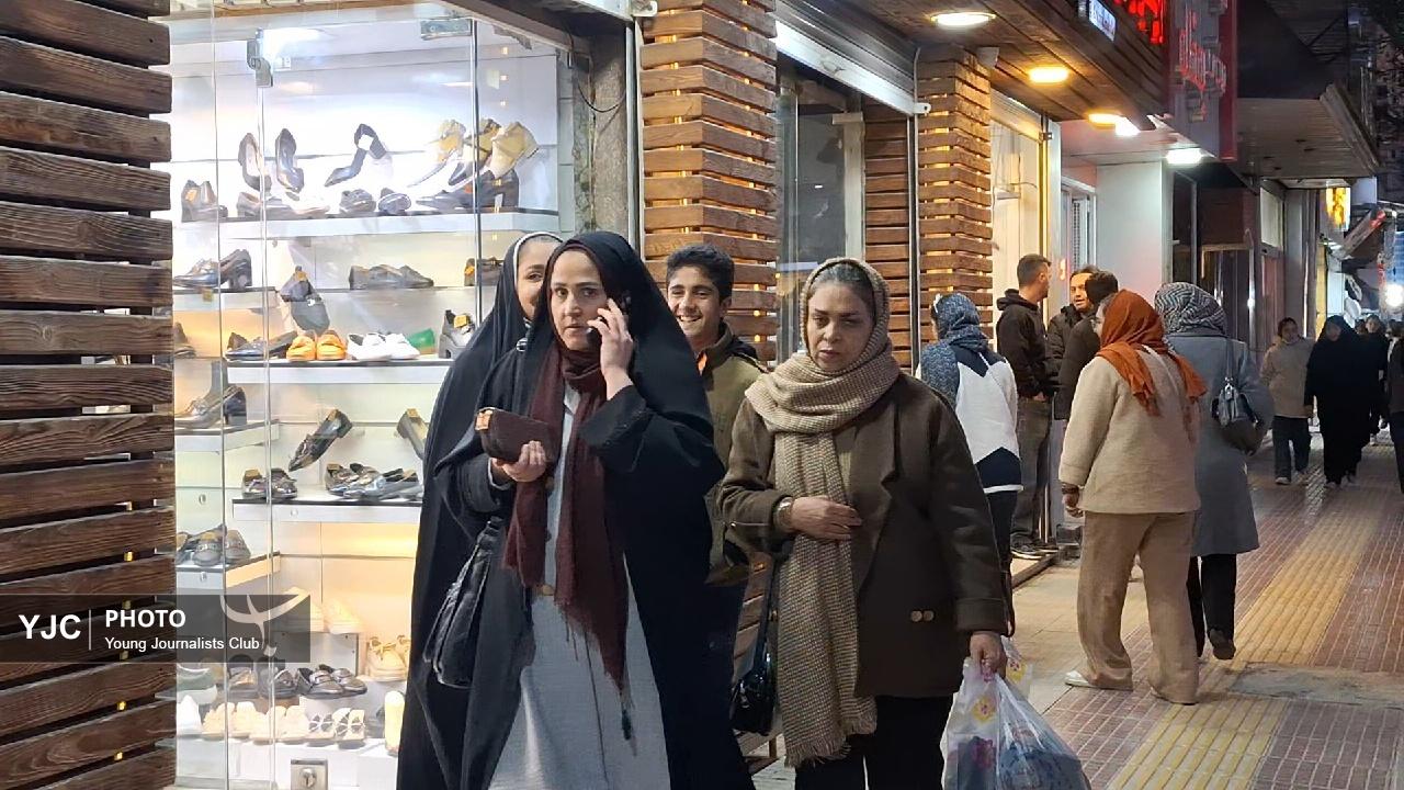 وضعیت عادی بازار و خیابان‌ها در شهرکرد