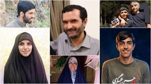 عکس/ سرداری که با تمام اعضای خانواده‌اش به شهادت رسید