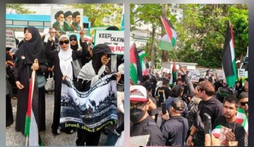 شعار «مرگ بر اسرائیل» و «مرگ بر آمریکا» در تایلند