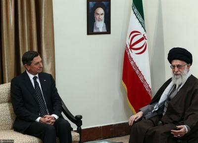 عکس/ دیدار رئیس جمهوری اسلوونی با رهبر معظم انقلاب 