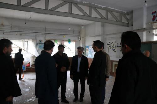 بازسازی مدارس آسیب‌دیده در جریان حملات دشمن
