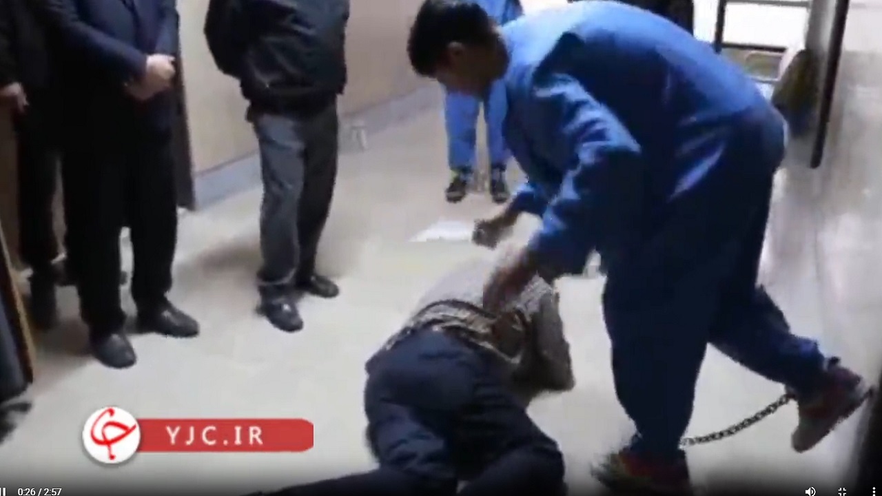 بازسازی صحنه جرم سه تروریست آشوبگر در قم قبل از اعدام