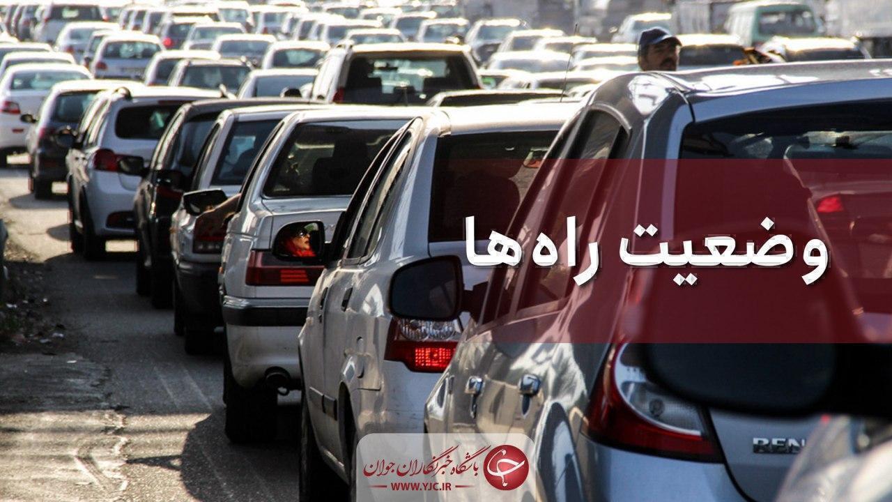 محدودیت ترافیکی در کندوان و هراز اعمال می‌شود 