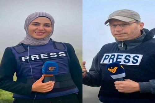 شهادت دو خبرنگار «المنار» و «المیادین» در حملات رژیم صهیونیستی+ عکس