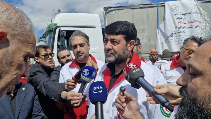 ۲۷ تریلی کمک های بشردوستانه از عراق به ایران رسید+ عکس