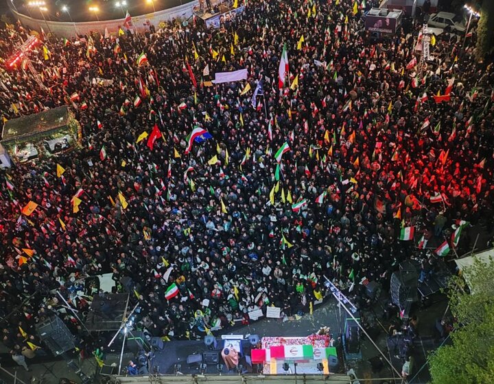 مراسم وداع با پیکر شهید سرلشکر مجید خادمی برگزار شد 