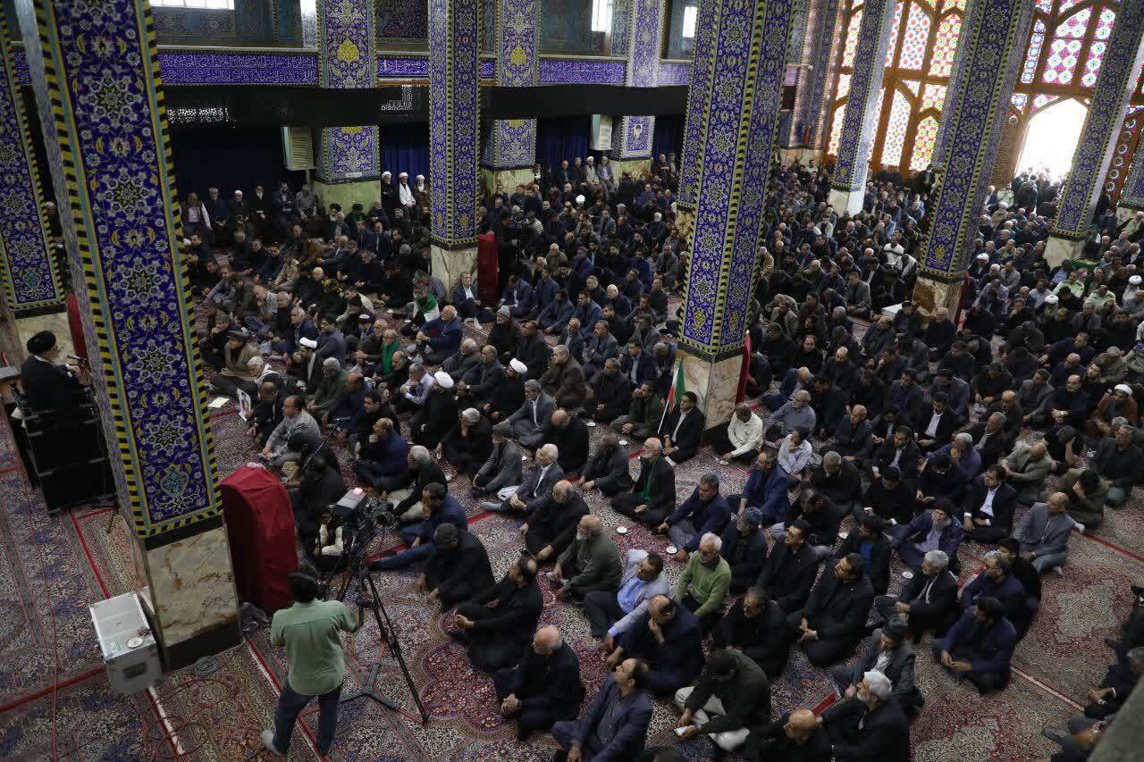 یزدی‌ها در چهلم شهادت قائد امت به عزاداری پرداختند