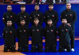  قهرمانی تیم کشتی فرنگی ایران در آسیا با ۱۰ مدال در ۱۰ وزن