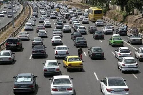 ترافیک سنگین در آزادراه‌های منتهی به تهران