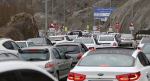 ترافیک در مبادی ورودی به مازندران سنگین شد