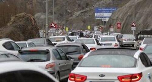 ترافیک در مبادی ورودی به مازندران سنگین شد