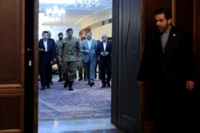  دیدار فرمانده ارتش پاکستان با رئیس‌جمهور