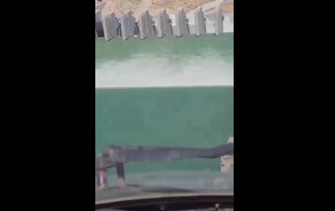  سطح آب رودخانه هیرمند بالا آمد /فیلم