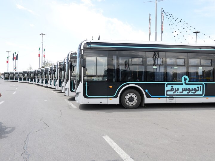 ۸۹ اتوبوس برقی تا تابستان وارد ناوگان حمل و نقل پایتخت می‌شود
