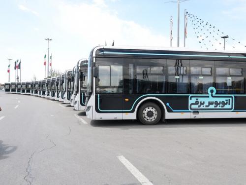 ۸۹ اتوبوس برقی تا تابستان وارد ناوگان حمل و نقل پایتخت می‌شود