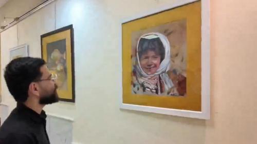 گشایش نمایشگاه نقاشی در عجب‌شیر 
