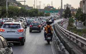 ترافیک سنگین در ورودی‌های تهران