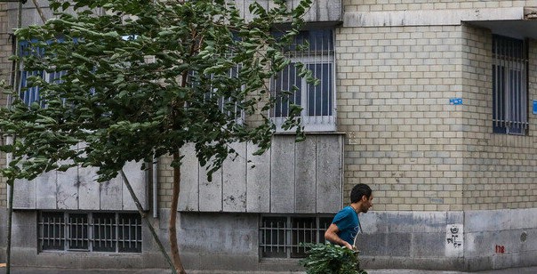 وزش باد شدید در تهران