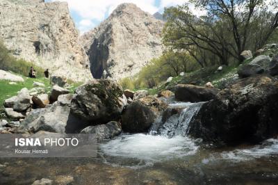 طبیعت بهاری آبشار «چالابه»