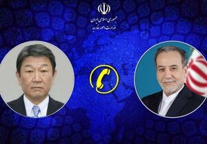 گفتگوی تلفنی وزیر خارجه ژاپن و عراقچی