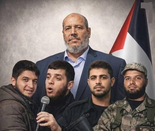 عکس/ ۴ فرزند شهید خلیل الحیه