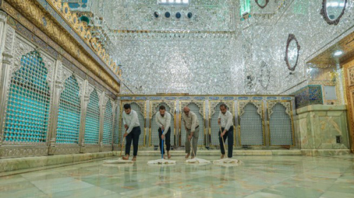 کاظمین آماده میزبانی از زائران شد +عکس