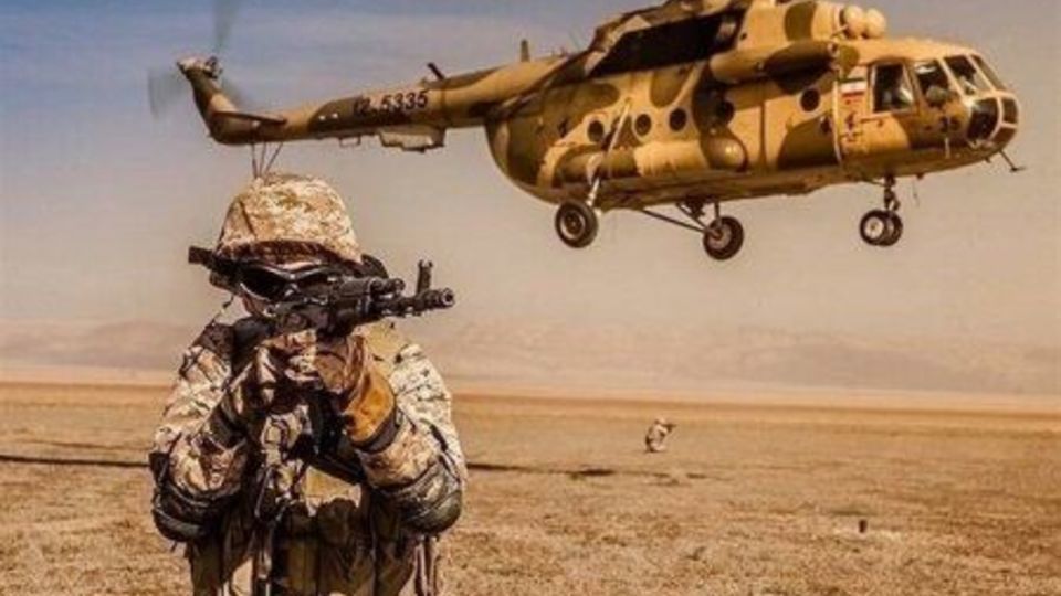 رزمایش ضد هلی برن سپاه