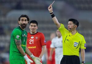  جریمه ۲ هزار دلاری AFC برای بیرانوند