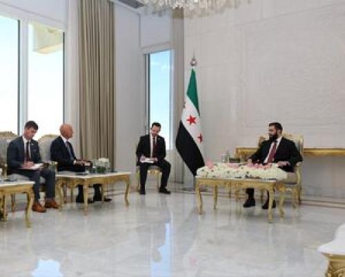  دیدار فرستاده ترامپ با الشرع 