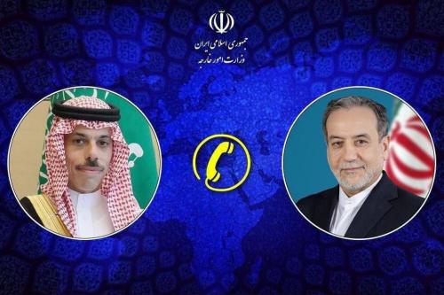 رایزنی وزیر خارجه ایران با همتای سعودی