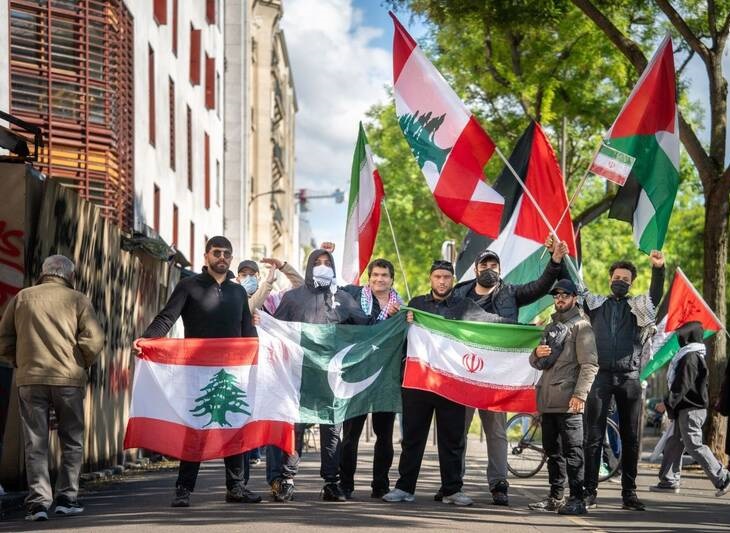 حمایت ازایران درقلب اروپا