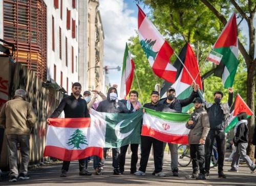 حمایت ازایران درقلب اروپا