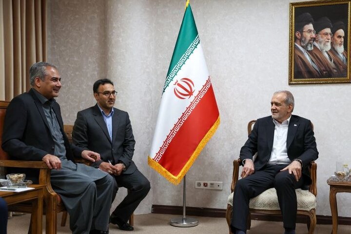  قدردانی رئیس‌جمهور از مواضع و همکاری‌های دولت پاکستان