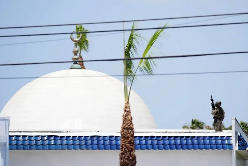 مسجد سن دیگو پس از حملات مرگبار /عکس