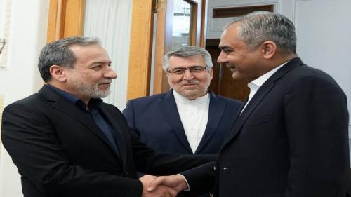 دیدار مجدد وزیر کشور پاکستان با عراقچی 