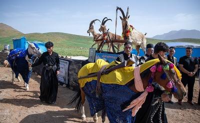 مراسم سنتی کتل عزا در الیگودرز 