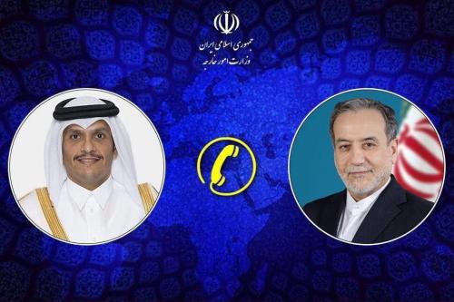 گفت‌وگوی تلفنی عراقچی با همتای قطری