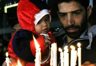 عکس/ شام غریبان امام رئوف (ع) 